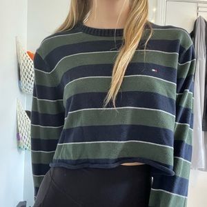 Crop sweater